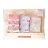[ミキハウス] MIKIHOUSE ベビーソックスパック３足セット （11cm-17cm） 14-9631-613 ピンク 13-15cm