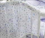 ARIBEBE Natural Baby gauze blanket [並行輸入品] (Blue Star)
