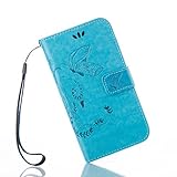 UNEXTATI Galaxy S5 ケース 手帳型 保護 ケース 高品質 PU レザー ストラップ付き カード収納ケース カバー 耐衝撃 スタンド機能 付き Samsung Galaxy S5 ケー