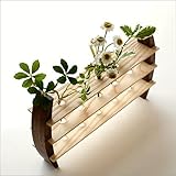 一輪挿し 花瓶 花器 ガラス フラワーベース moon-5 フラワースタンド [kch5065]