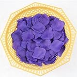 elegantstunning ウェディング/パーティー装飾花びら　インテリア花　屋外装飾　新婚部屋装飾 バレンタインデー　ホワイトデー　プロポーズ 記念日 誕生日 パープル 1000枚