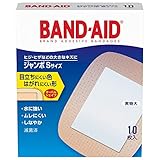 BAND-AID(バンドエイド) 救急絆創膏 肌色タイプ ジャンボ[Sサイズ] 10枚
