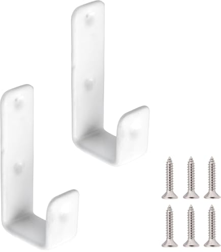 Amazon | シロクマ L形帽子掛 アルミ フック A-46 シルバー | ネジフック