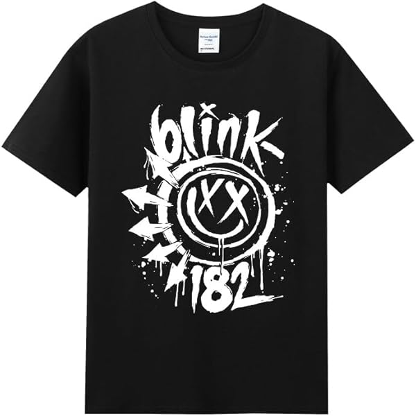 Amazon | Blink 182 T Shirt Anime Band Logo 新しい 公式