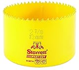 Starrett FCH0278-G HSS Fastcut Holesaw, 2-7/8 by Starrett