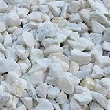 砕石砂利 1-2cm 500kg アイボリー