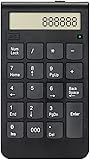 ワイヤレス2.4GUSB19キーテンキーキーボードワイヤレスブルートゥースデジタル外付けキーボードポータブルキーボードデスクトップノートパソコン用デジタルディスプレイ付き事務用品