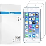 【3枚セット】iPod touch 7(6/5)世代用 ガラスフィルム 日本製素材旭硝子製 厚さ0.33mm 強化ガラス 保護フィルム 高透過率 防爆裂 スクラッチ防止 気泡ゼロ 指紋防止 2.5D 硬度9H (2019年発売モデル) ラウンドエッジ