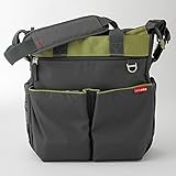 スキップホップ / SKIP HOP Duo Signature diaper bag(種類： CHARCOAL/ LIME)　200304[並行輸入品]