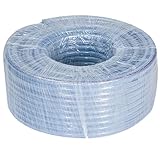 Prasertsteel Transparent Hose size 5/16 inch. ( Thickness 3 mm. ) Length 100 meters.