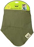 Poncho Baby Reversible Bandana Bib, Olive/Beige by Poncho Baby
