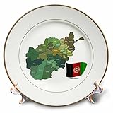 777imagesフラグとマップ2マップ – し、Islamic共和国の国旗のアフガニスタンのすべてThe Provincesマーク – プレート 8" cp_99098_1