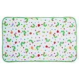 2017年 秋冬 はらぺこあおむし フランネル キルト敷きパット THE WORLD OF ERIC CARLE グリーン◇70×120cm