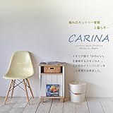 【カリーナseries】CR-6240ST フレンチカントリー風サイドキャビネット ナイトテーブルやソファのサイドテーブルにもぴったりサイズ！