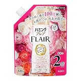 ハミングフレア アロマビーズ 洗濯用香りづけ剤 色あせ防ぐ フローラルスウィート＆ローズの香り つめかえ用５２０ｇ
