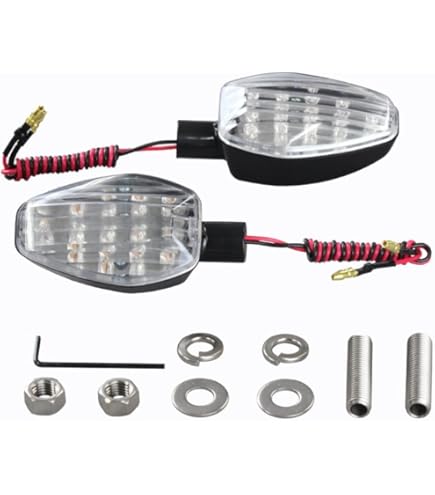 Amazon | ポッシュフェイス(POSH FAITH) バイク用品 ウインカー LED