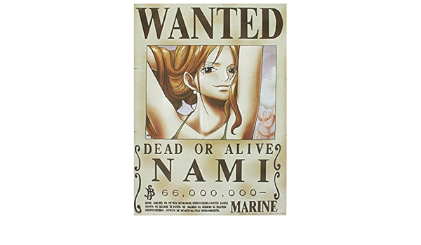 Amazon One Piece ワンピース 壁紙 42cm 29 7cm A3サイズ 手配書ナミ 新世界 アニメ 萌えグッズ 通販