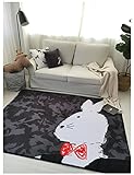 カーペット　安心　安全な抗菌マット　厚い　赤ちゃん　出産お祝い ベビー お出かけ用品　折りたため　る持ち運びに便利 洗濯可能　部屋　うさぎ
