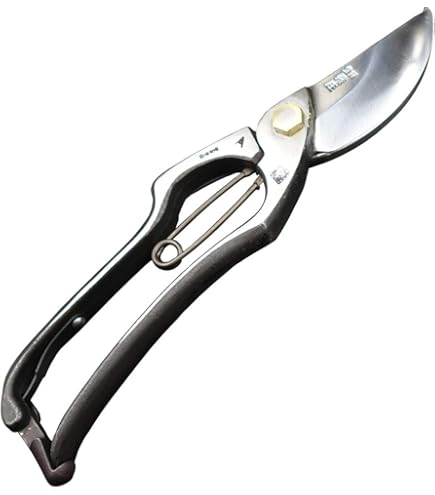 【 新品未使用 】飛庄 剪定鋏 両刃芽切り鋏　高級剪定鋏 Amazon | 飛庄 高級 両刃芽切鋏 180ミリ 金止 | 高枝切りばさみ