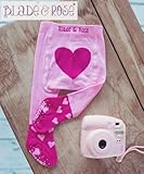 イギリスのベビータイツ Tights 6-12ヶ月/1-2歳 Blade&Rose ブレイドアンドローズ Heart (1-2years)