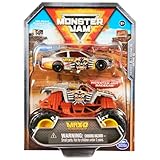 Monster Jam 公式 1:64スケール ダイキャスト 2パック シリーズ5 モンスタートラックとレースカー:Max-D