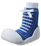 C-Princessベビーフィート ソックスシューズ 靴 靴下 ブーティ ファーストシューズ 新生児 赤ちゃん 女の子 男の子 ルーム 部屋履き ブルー (12cm)