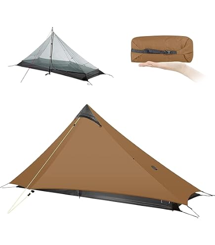 Amazon.co.jp: MOXIHIKE 3FULGEAR ランシャン 2人用 超軽量キャンプ