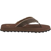 Skechers USA Men's Fray Cotton Thong,8 