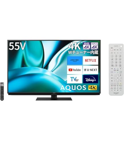 テレビ 4TC50FN2 シャープ AQUOS 4K 4T-C50FN2 [50インチ] 価格比較 - 価格.com