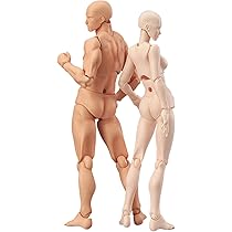 タカラ マテリアルフォース フィギュアセット　女性素体3、男性素体1体 Amazon | 1/6 フィギュア 男性 素体 素体セット 2種類ヘッド