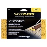 Mr。Long Arm 0335 Woodmates 9-inch標準Stain Applicator交換用パッド 335 1