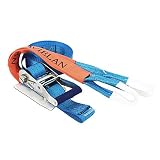 ラッシングベルト Iフック ×4m (ロープフック対応) 固定側 2.5m