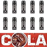 ECOCCO モデル2互換 コーラ カートリッジ 電子タバコ VAPE 吸引回数約600回/個 ベイプ フレーバー 爆煙 ニコチン・タール・色素なし 禁煙タバコ 個別包装 スターターキット 取扱簡単 持ち運びに便利 水蒸気 禁煙サポート ニコチン・タールなし コンパクト M10型