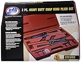 Advanced Tool Design Model ATD-5466 Heavy Duty 16 Snap Ring Pliers Set [並行輸入品]