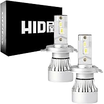 Amazon | HID屋 H4 LED ヘッドライト 28400cd(カンデラ) 爆光 ホワイト