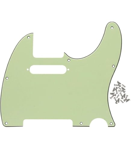 Amazon.co.jp: Musiclily Pro 8穴テレキャスター用ピックガード 日本製