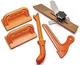 MLCS 9169 5-Piece Shop Safety Kit Including Push Blocks and A Featherboard [並行輸入品]