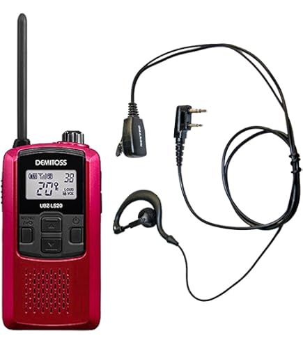 KENWOOD UBZ-LS20 トランシーバー イヤフォン付き FIELD GEAR ケンウッド 特定小電力トランシーバー UBZ-LS20 GEAR
