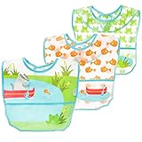 アイプレイ スタイ 3枚セットiplay ウォータープルーフ アイプレイ ビブ 防水 エプロン お食事エプロン ( カラー： Aqua )　【101360-609-46】 [並行輸入品]