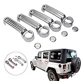 （ベンマロ）BENMALL-　車用　JEEP　JEEPラングラー JEEPリバティー ダッジ・ナイトロ クロム 4ドアハンドルカバー