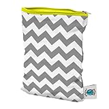 Planet Wise Wet Diaper Bag, Gray Chevron, Small by Planet Wise