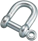TRUSCO ネジシャックル スチール製 22mm TSC022