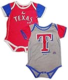 Texas Rangersベビー/幼児2 Piece Creeper Set