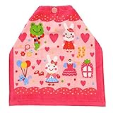 おりこうタオル　ポケットタウン　おめかし ピンク