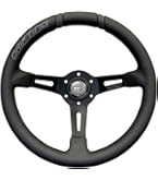 Amazon | MOMO(モモ) ステアリング ドリフト 33パイ BK/スエード D-20