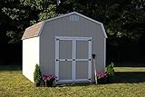 Little Cottage Company Value Gambrel Barn 6' Precut Playhouse Kit, 10' x 10' [並行輸入品]