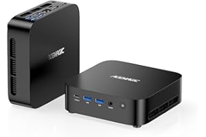 ACEMAGIC ミニPC 高性能AMD Ryzen 5 7430U搭載 4.3GHz 6C/12T 【64GBメモリ+4TB SSD 拡張対応】 mini pc ryzen windows11 Pro 4K@60Hz3画面出力 WiFi 6 BT5