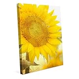 ひまわり:アンティーク調カラフルなイメージのキッチン、バスルームや寝室壁アートプリント 8x10 FLR0000091CAN08X10SXX