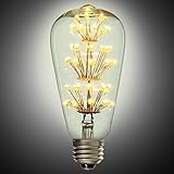 E27 st64 3w led bulb retro vintage style edison light lamp