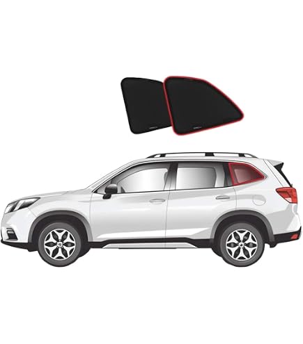 Subaru Forester Rear Window Snap Shades Magnetic Genuine SNAPSHADES Car Rear Window Shades For ...